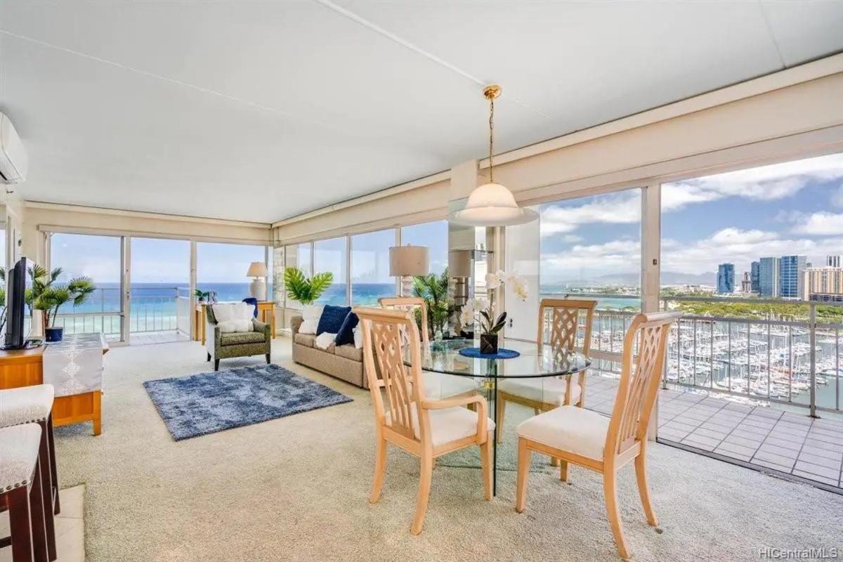 檀香山Ilikai #1743 Panoramic Views On Waikiki Beach公寓式酒店 外观 照片