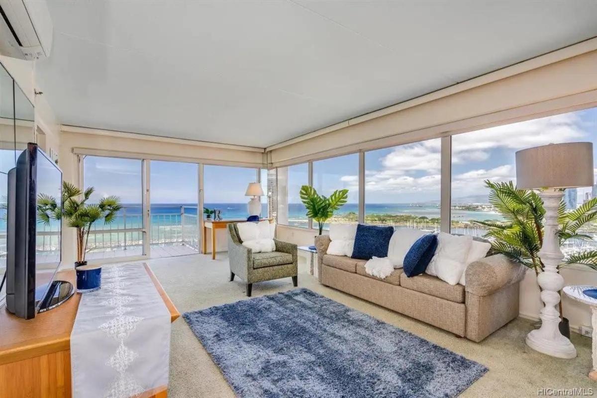 檀香山Ilikai #1743 Panoramic Views On Waikiki Beach公寓式酒店 外观 照片