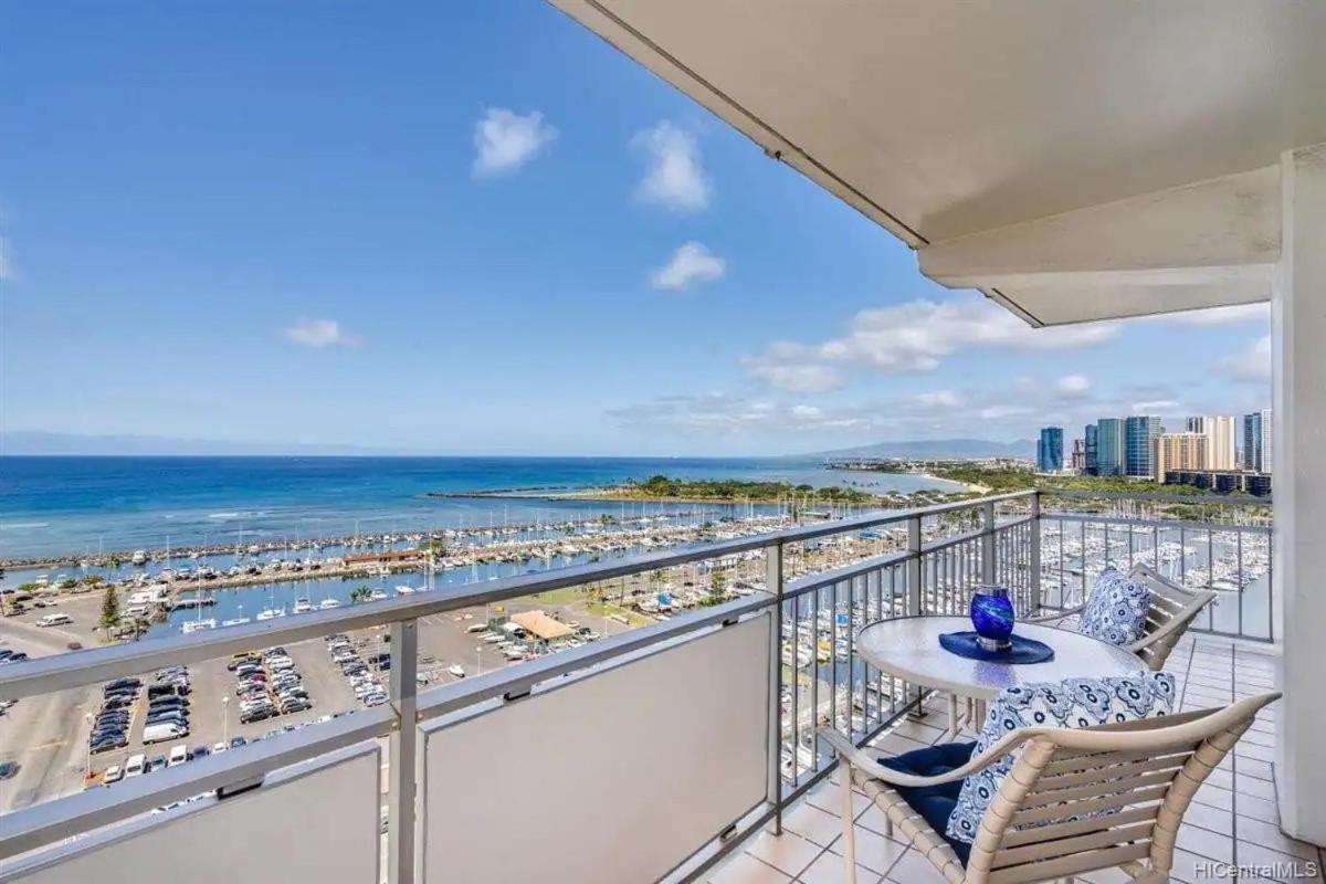 檀香山Ilikai #1743 Panoramic Views On Waikiki Beach公寓式酒店 外观 照片